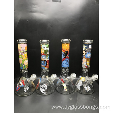 Beaker Bongs with Vortexs and Cartoon